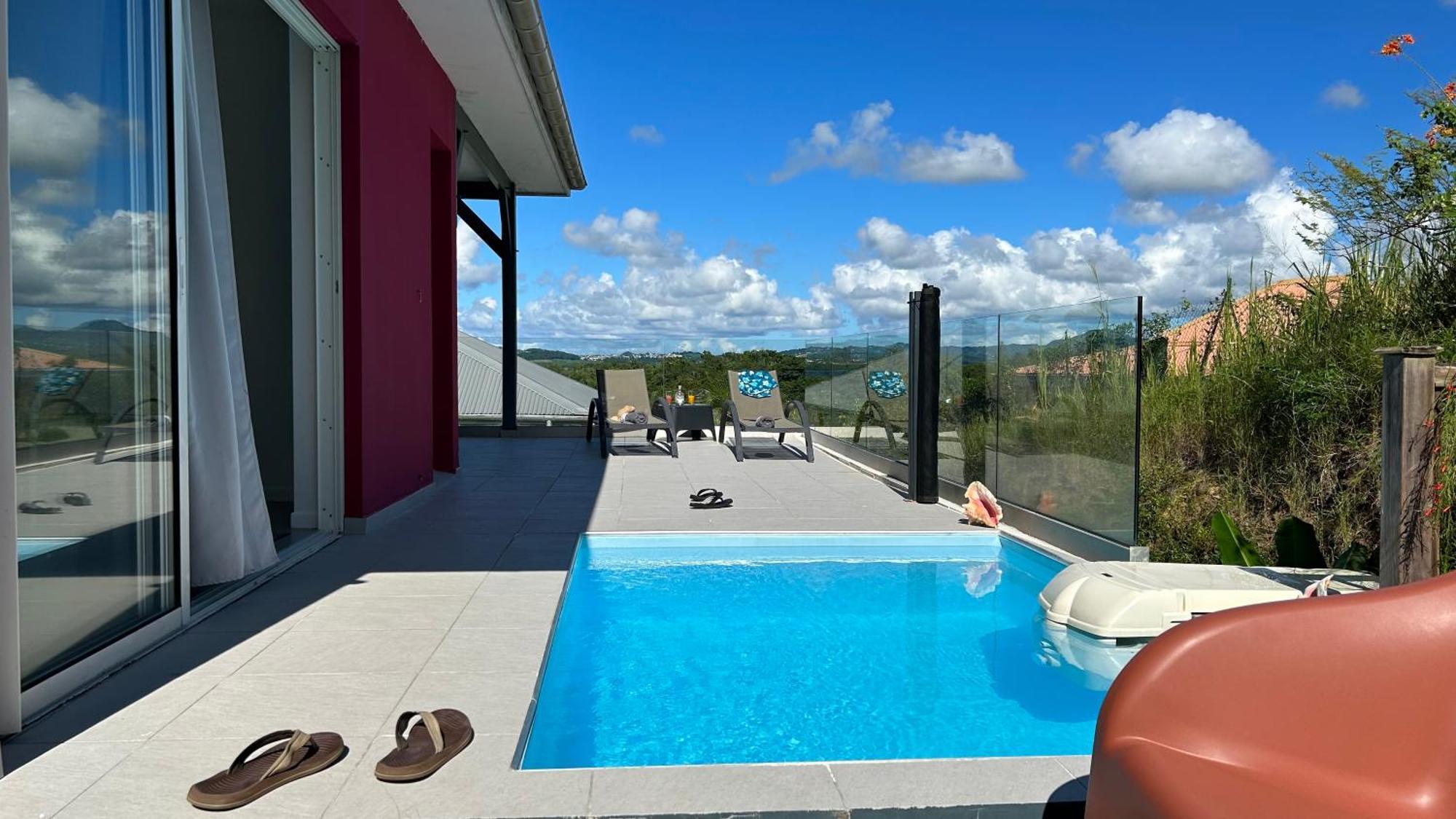 La Villa Jalna Grenadine Deux Chambres Et Piscine Privee Les Trois-Ilets Zewnętrze zdjęcie